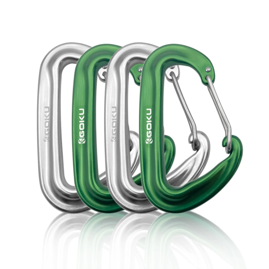Factory Direct Light Weight Aluminium Anodized Multi Tool Colorful Hiking Customized Mini Climbing Carabiner