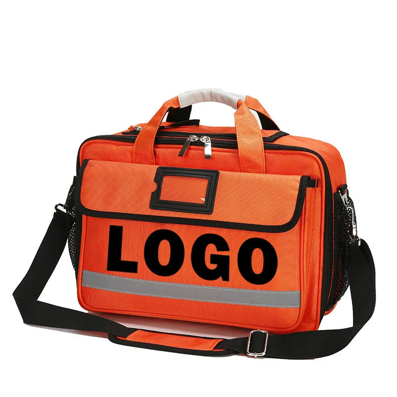 First Aid Medical Bag Outdoor Emergency Rescue Large Capacity Bag Empty Waterproof Multi-pocket Sports Travel Nylon Bags