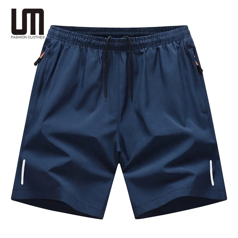 OEM Hot Selling Custom Wholesale Summer Men Sports Jogging Running Thin Zipper Pockets Plus Size Board Shorts