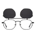 Sunglasses With Clip on Sunglasses Designer Glasses Men Steampunk Custom High Quality Clip-on Sunglasses