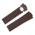 22mm*10mm Luxury Brown Rubber Waterproof Replacement Wrist Watch Band for Ulysse Nardin