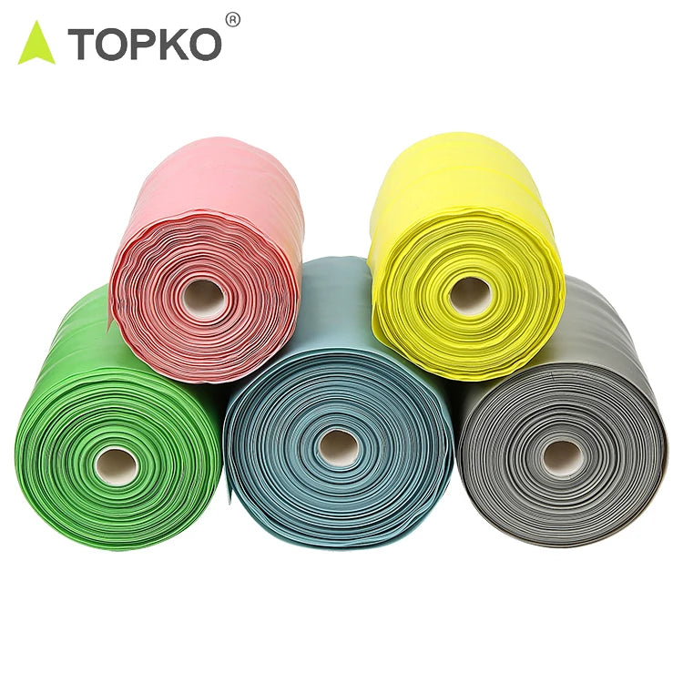 TOPKO Wholesale Hot Selling Custom Size Fitness Yoga Resistance Band Five Different Strength Latex Pull up Stretching Band