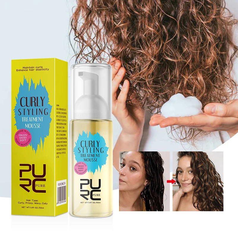 Curly Hair Foam Curl Mousse