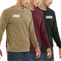 Custom Pullover Custom logo Long Sleeve Pullover Sweatshirt Pullover Personalized Sweatshirts for Men