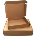 Wholesale Retail TS7 3-Layer Brown Corrugated Shipping Boxes Strong Stylish Mailing Boxes for Women's Glossy Matt Lamination