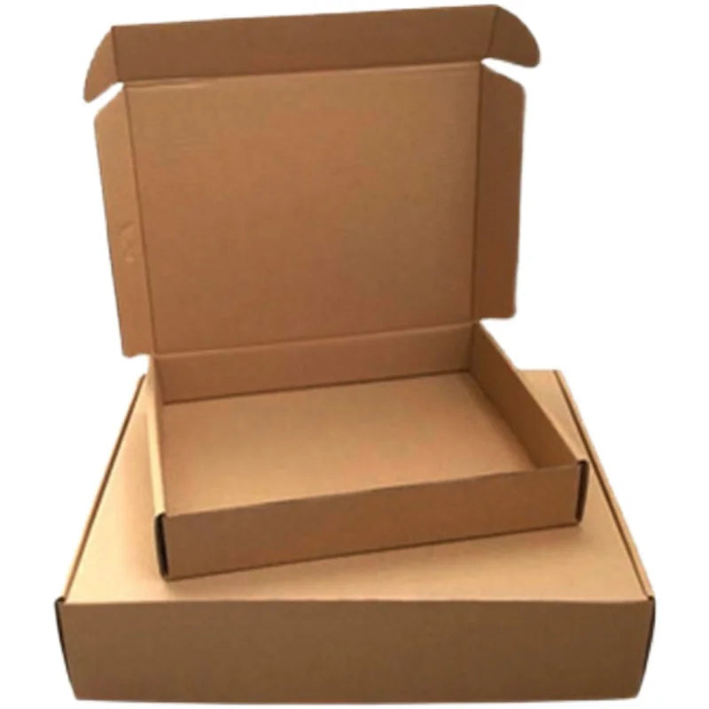 Wholesale Retail TS7 3-Layer Brown Corrugated Shipping Boxes Strong Stylish Mailing Boxes for Women's Glossy Matt Lamination