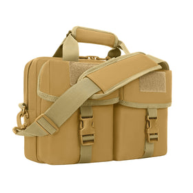 Tactical Messenger Bag MOLLE Sling Shoulder Pack Laptop Briefcase & Utility Satchel for Pilots Flight Work & Outdoor Activities