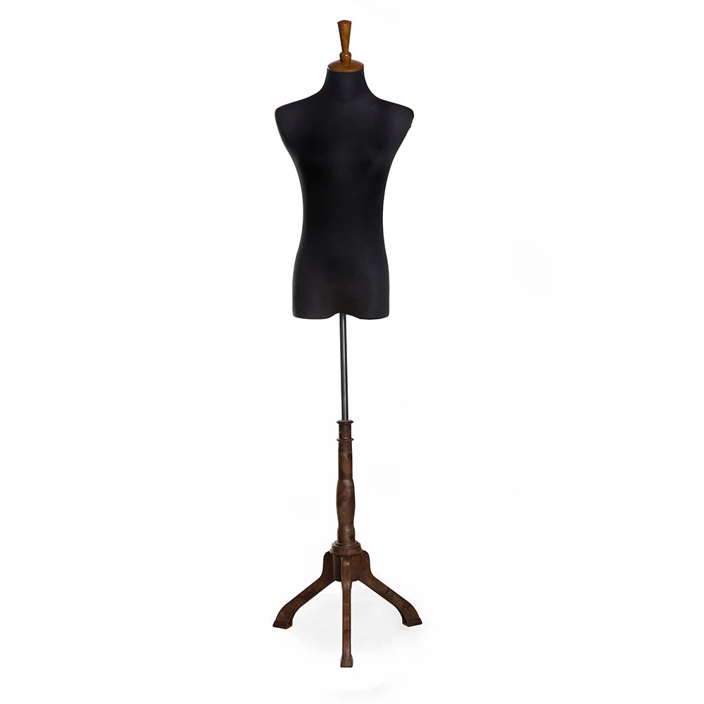 Py-1 Cheap Price Plastic Dress Foam Mannequin Half Body Torso Female Dummy Adult Fabric Mannequins Doll