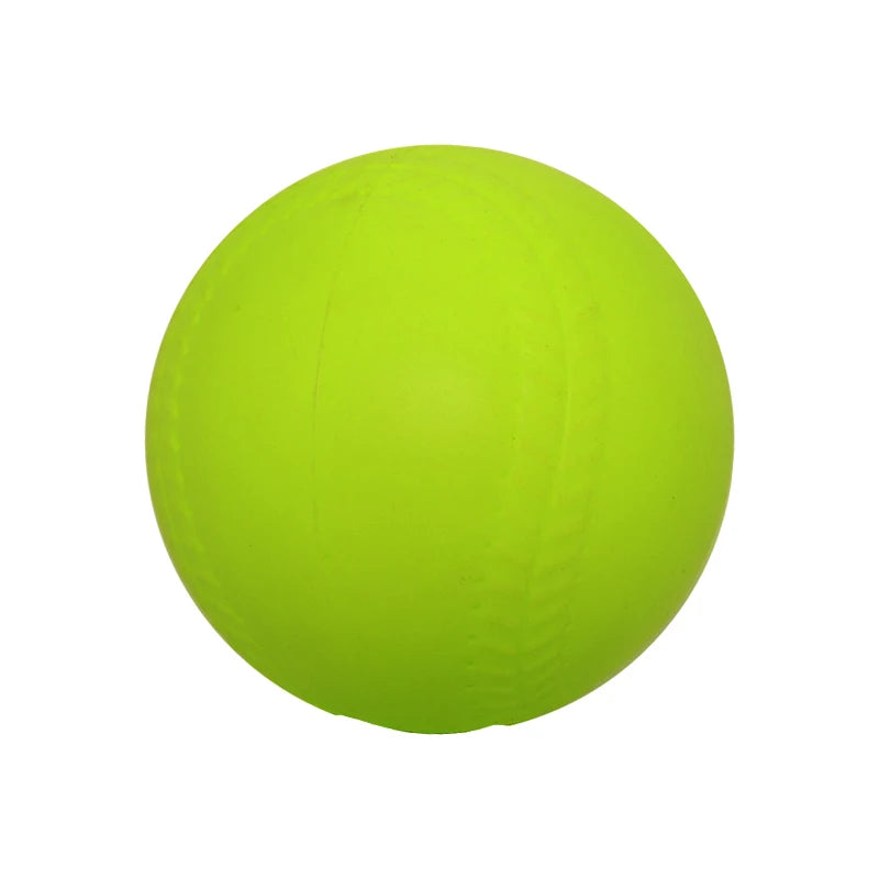 12" Soft PU Green Dimpled Baseballs Dimpled Balls for Batting and Fielding Practice Pitching Machine Softball