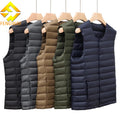 Fengway Men's Winter Waterproof Breathable Puffer Jacket Bubble Waistcoat O-Neck Sleeveless Casual Coat