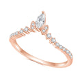 SU057 Abiding Jewelry Custom Design 2.5x5 Marquise Moissanite Diamond Jewelry 925 Sterling Silver Ring Fashion