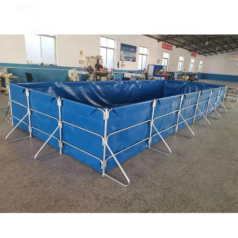 Best Selling China Fish Tank Movable Diy Simple Setup Fish Farming Ponds