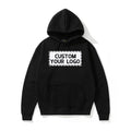 Custom Unisex Oversized 100% Cotton Hooded Eco-Friendly Waterproof Plus Size Pullover Hoodies 500gsm Embroidery Printed Logo