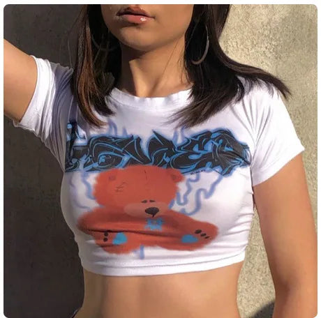 2026 Manufacturer Custom Women's Clothing Ladies Cropped T-Shirt Tshirts Elastic Summer Coton Ribbed Womens Crop Top t Shirt
