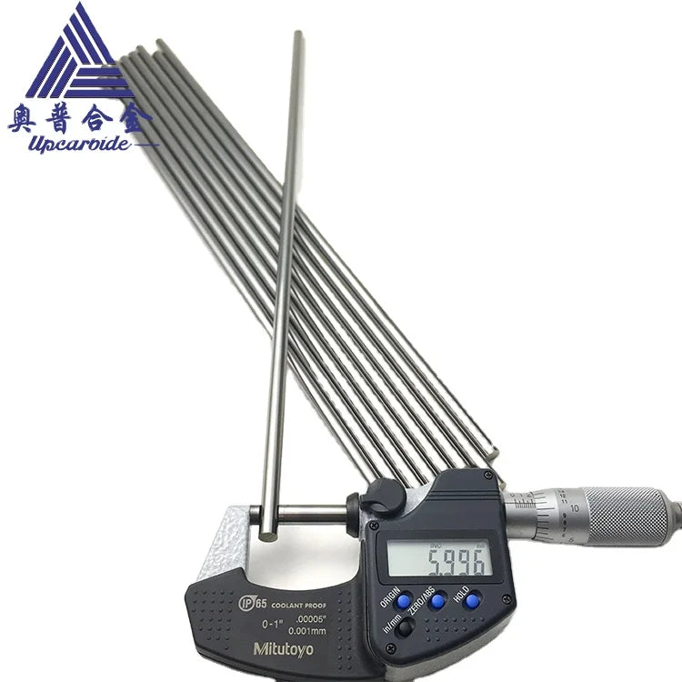 KUP409 6mm Ultra-fine Grain Size (0.4um) Polished OEM Cemented Carbide Rods