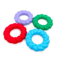 Natural Rubber Durable Bite-Resistant Dog Ring Chew Toy Pet Interactive Dog Toys Dog Training Toy