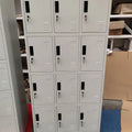 Stainless Steel Wardrobe 12 Doors Gym School Use Storage Cabinet Metal Locker