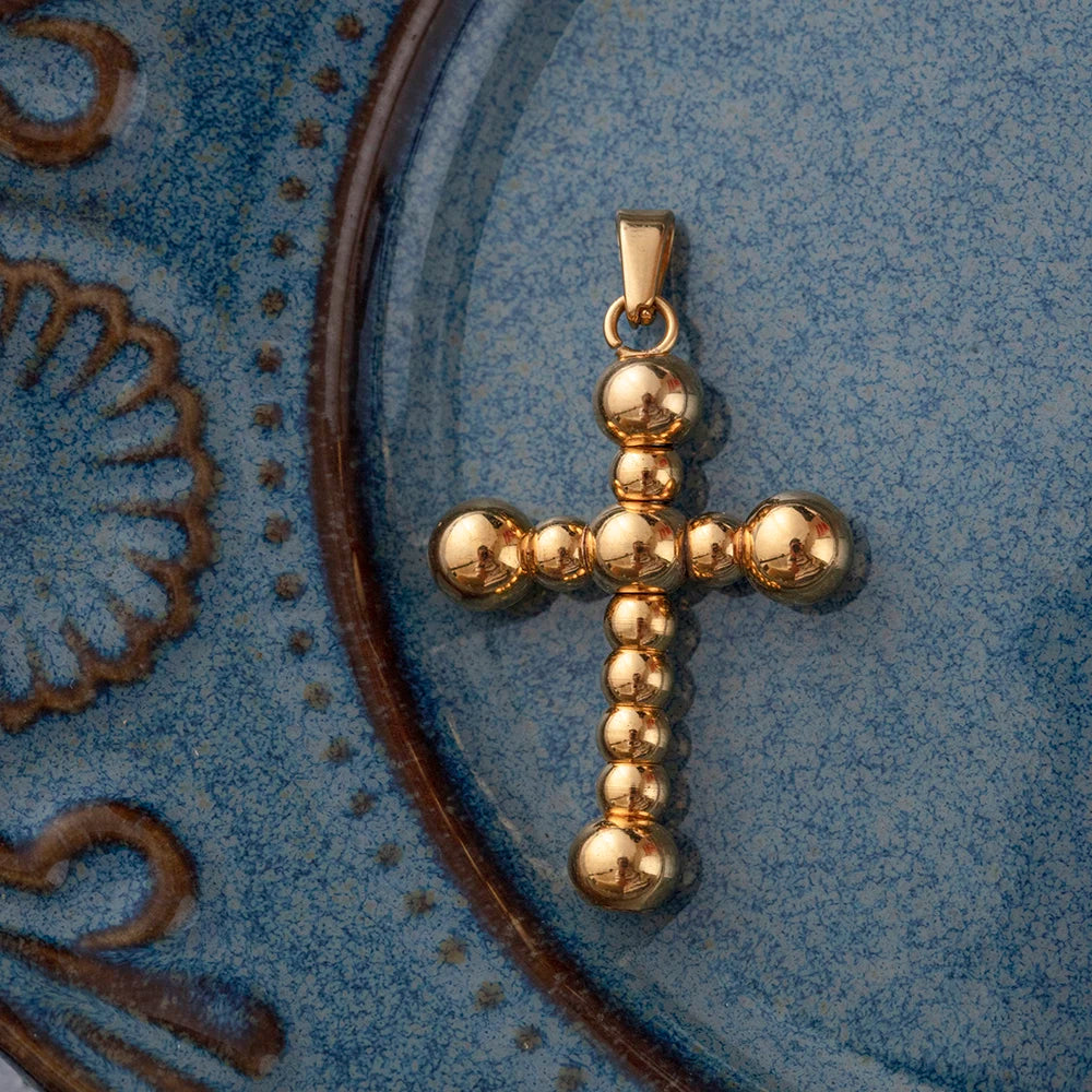 Charm High Polished Pendant Factory Wholesale Hot Sale Mans Jewelry 316L Stainless Steel Cross Pendant Men Pendant Jewelry