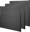 Direct Selling in JapanNew WPC Outdoor Privacy Fence Outdoor Garden Simple Installation Artificial Wood Fence