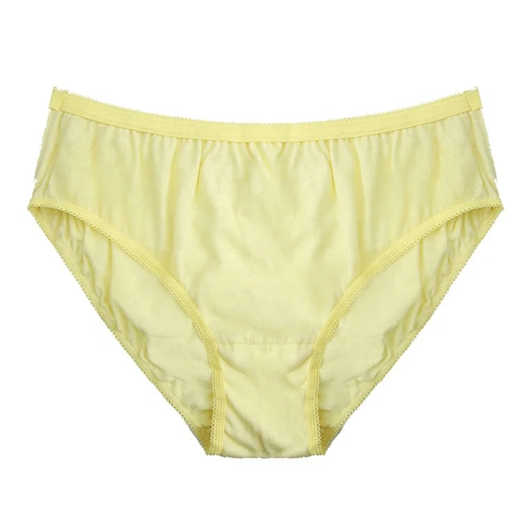 Qingya Cotton Panties Piece Lingerie White Female 100 Deep Waist Fat Pants Massage 2023 Hospit Inner Wear Cotton Panties
