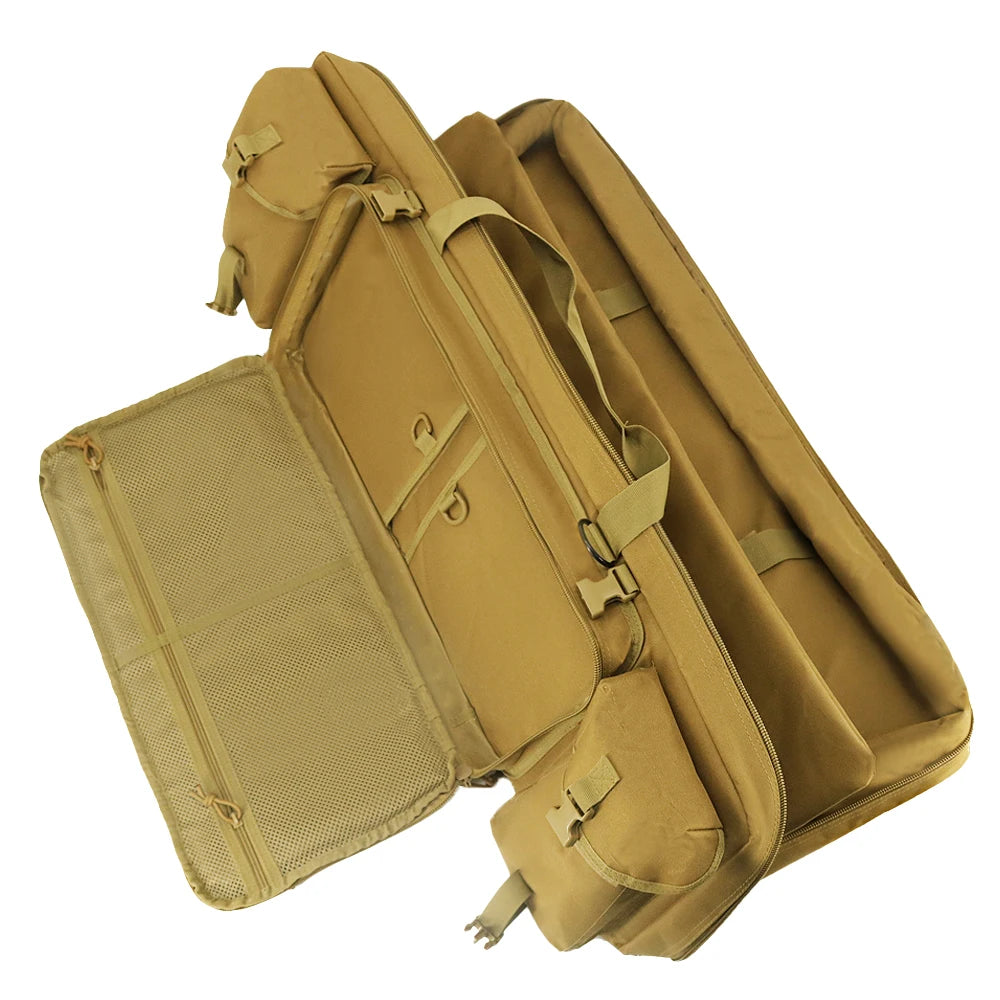 Custom Nylon 32" 36" 42" 48" Double Tactical Gun Bag Long Case for Hunting & Shooting Outdoor Padded Firearm Storage Bag