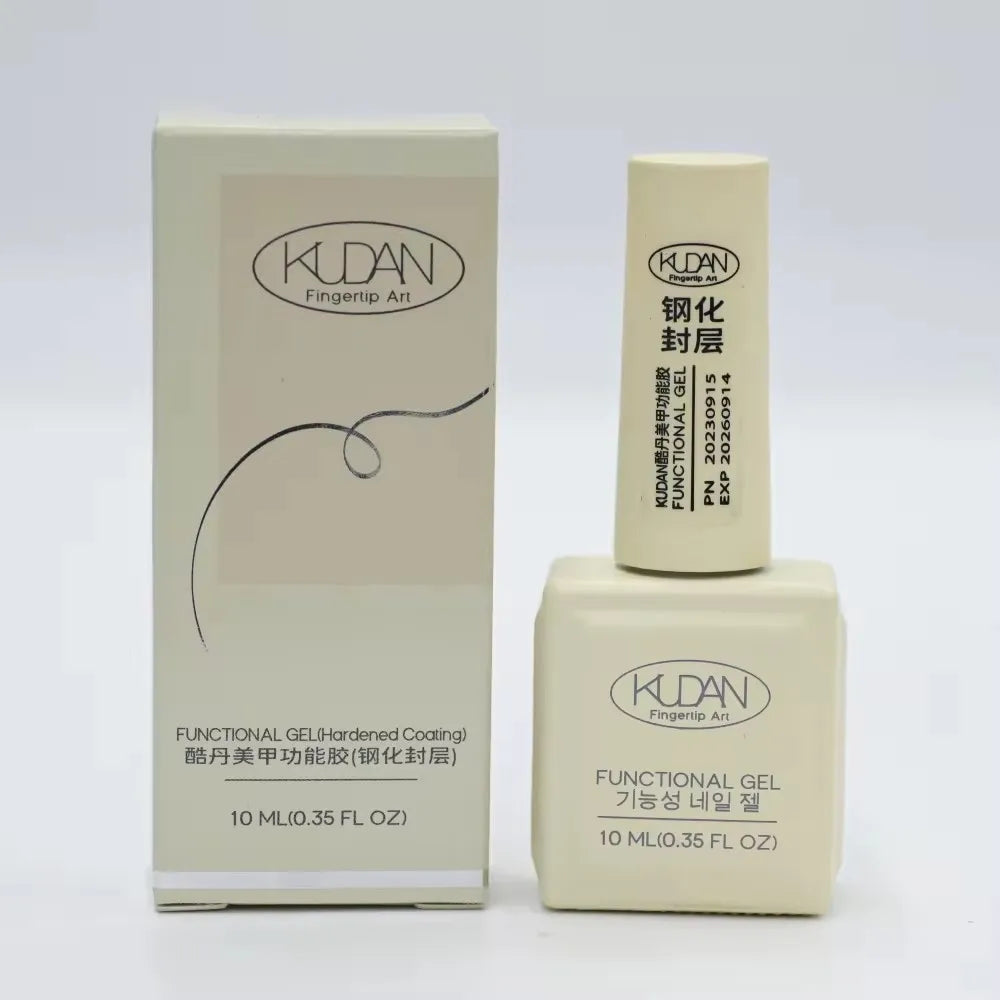 Kudan Super Shine Gel Top Coat Shining No-Wipe Uv Gel Top Coat and Base Coat for Wholesale