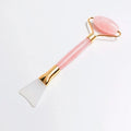 HY OEM Factory's Mini Cheap Rose Quartz Roller Brush for Skin Care-Jade Roller