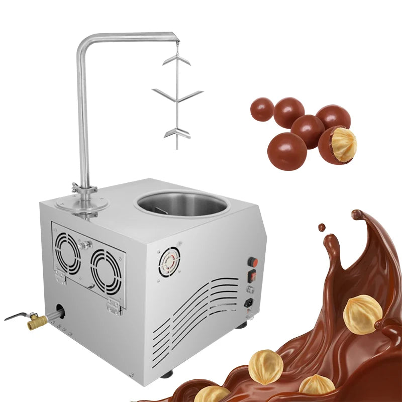 Customized Chocolate Dispenser Tempering Machine Chocolate Tempering Fountain Machine With Stainless Steel