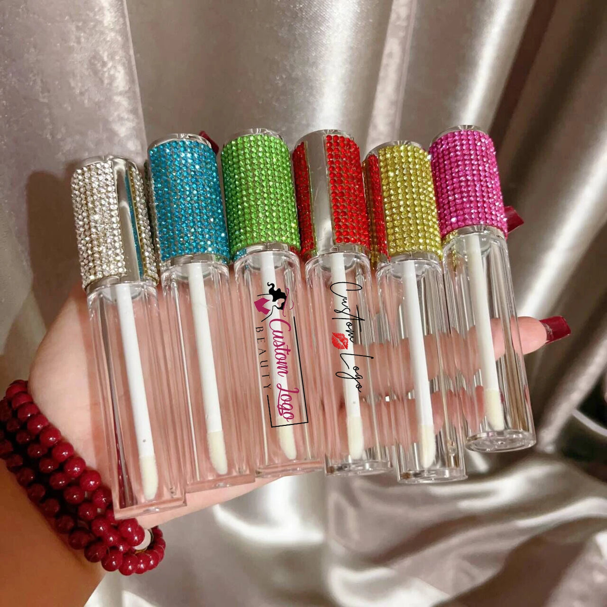 5ml Round Lipgloss Tubes Luxury Lip Gloss Tubes Packaging Empty 5ml Clear Lip Gloss Tubes