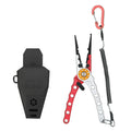 Wholesale Custom Hot Sale Outdoor Split Ring Multi-Purpose Fishing Pesca Tools Equipment Accessories Aluminum Fishing Pliers