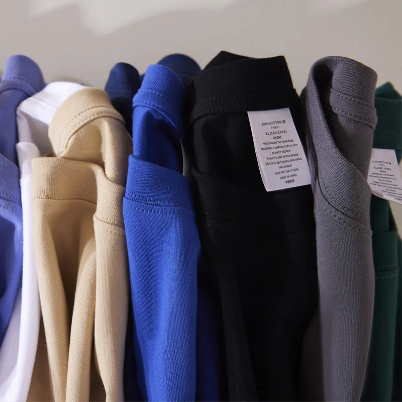 Wholesale Custom Oversized Unisex Cotton T-Shirt With Short Sleeve and Logo Printing