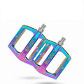 LUNJE XT-T002 Black Super Light High Quality Road Bike Pedal Hot Sale Full CNC Mountain Bike Red Pedal Bicycle Bearings Pedals