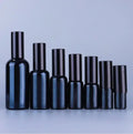 In Stock Gold Silver Lids 100ml Colored Matte Frosted Empty Perfume Packaging Glass Mist Spray Bottle