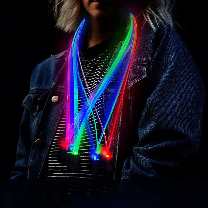 LED Lanyards Lanyard LED Flashing Light up Lanyard