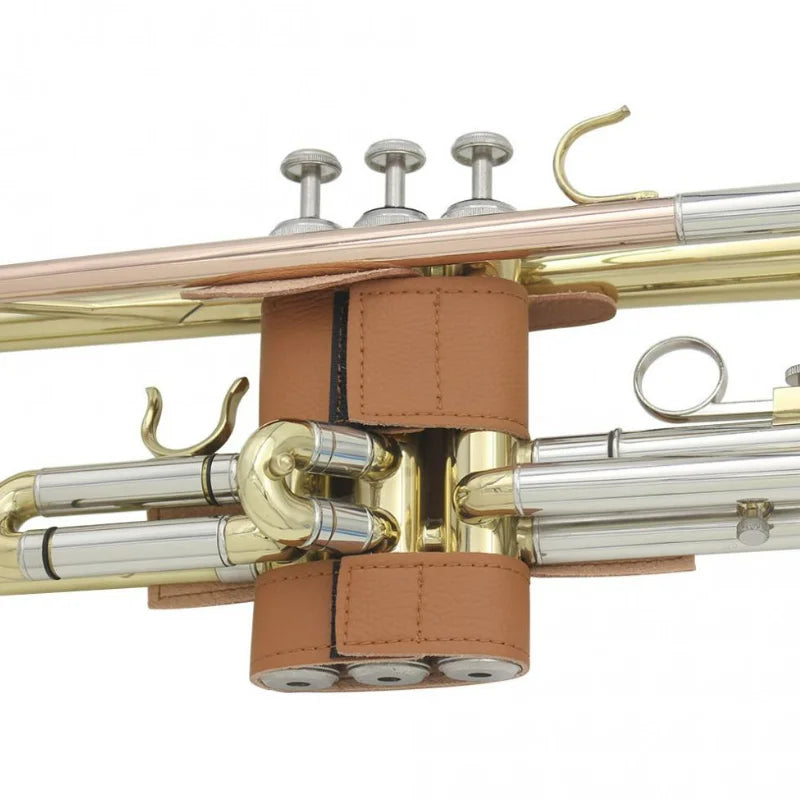 Non-slip Trumpet Real Leather Valve Guard Trumpet Protective Cover Trumpet Accessories for Musician