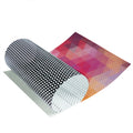 Perforated Vinyl Sticker Film Luminousness 30% One Way Vision for Glass Window
