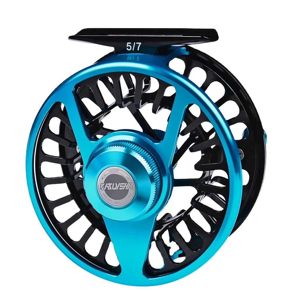 Aluminum Fly Fishing 5/7 7/9 9/10 WT Fly Fishing Reel CNC Machine Right & Left Handle Light Ice Mini Fly Fishing Reel