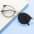 Classic Photochromic Glasses for Men Blue Light Blocking Glasses Optical Frames Photo Gray