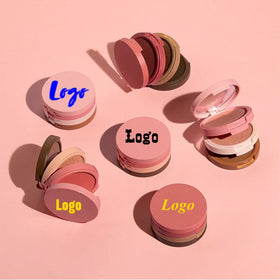 OEM Private Label DIY Highlighter Blusher Palette Create Your Own Contouring Bronzer Palette
