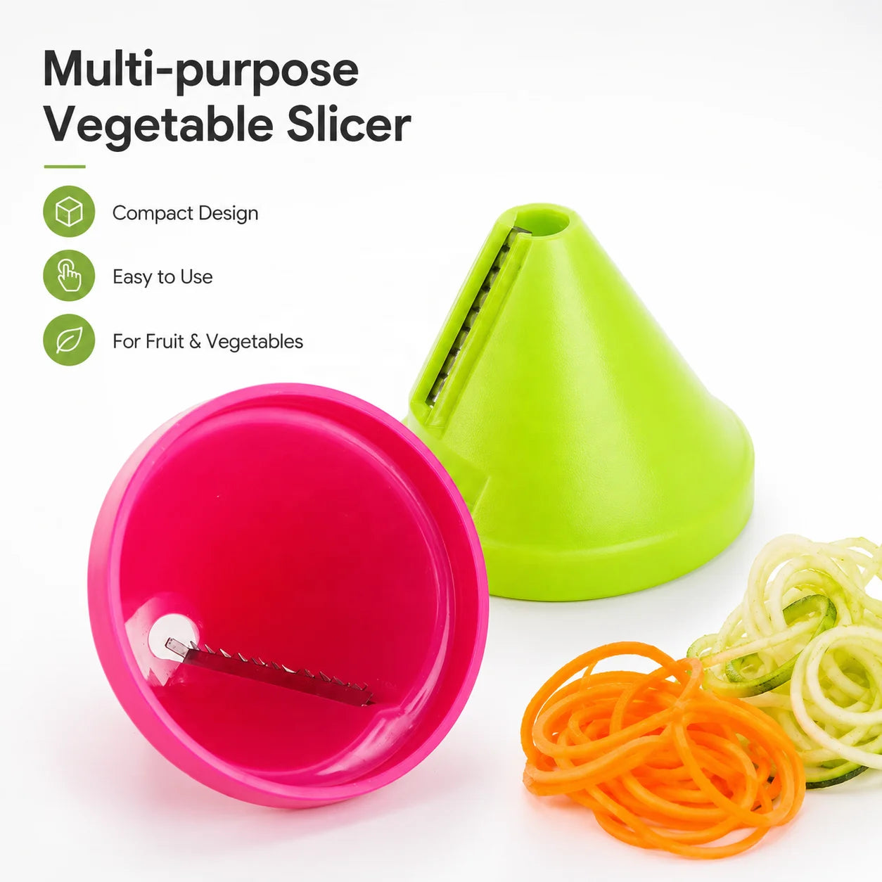 Multi-purpose Vegetable Slicer Cutter Fruit Cutter Professional 6 in 1 Mandoline Slicer Vegetable Chopper With Hand Protector