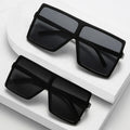 2022 New Arrival Oversized square Pc Frame Sun Glasses Stock Ready Uv400 Lens Shades Mommy and Me 1 Sets 2 Pcs Sunglasses