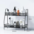 Cheap Double Tier Simple Storage Rack Bathroom Shelf Rack Bathroom Rack Shelf