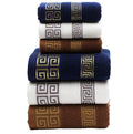 100% Cotton Embroidered Towel Sets  Luxury Brand High Quality Soft Hand Towel Bath Towel