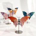 Hot Sale Natural Ocean Jasper Gemstone Crystal Butterfly Wings