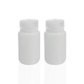 JSBIO 125ml 4oz HDPE Wide Mouth Laboratory Bottles with Screw Cap Can Sterile Plastic Bottles 100ml chemical Reagent Bottle