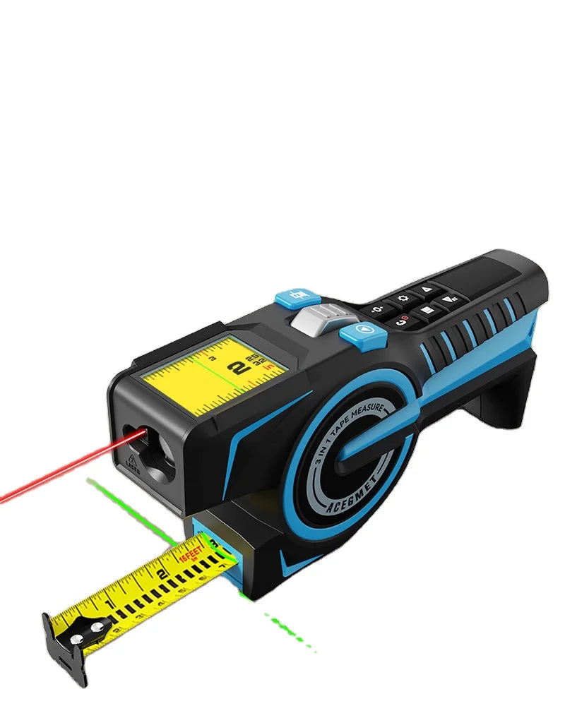 High Accuracy 100m LCD Display Digital Wheel Ruler Electronic Handheld Length Measure Tape Metric System