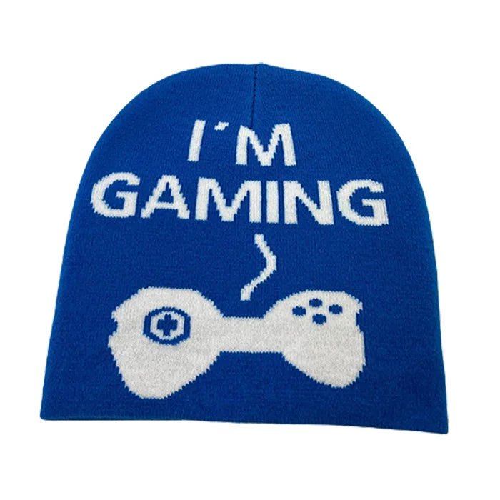 Designer 100% Acrylic Custom Logo Winter Jacquard Knit Beanie Character Style Hand Drawn 3D Embroidery Options-Unisex Adult Hats