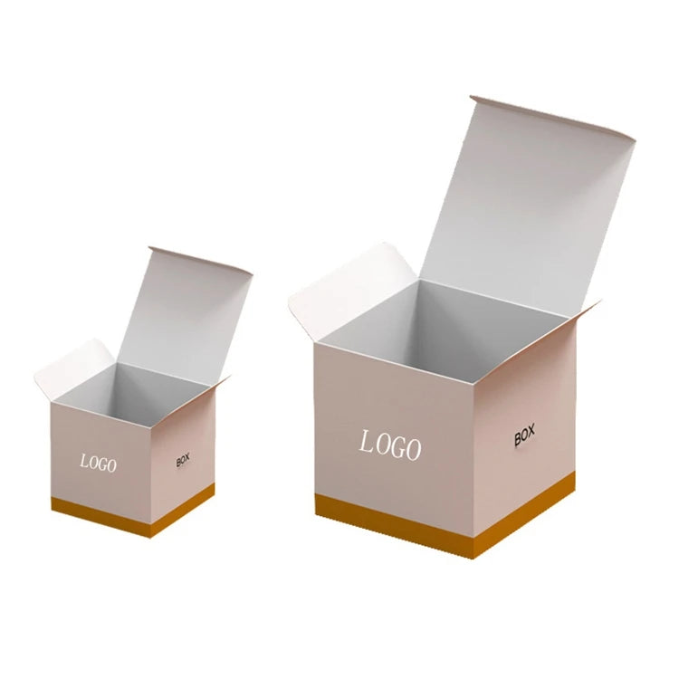Custom Plated Size Folding Paper Boxes Packaging Kraft Paper Box for Cosmetic
