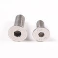 304 Stainless Steel CM Thin Wafer Flat Head Hex Socket Cap Allen Bolt Machine Screw