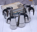 Stainless Steel French Filter Mocha Pot Induction Cookers Espresso Latte Coffee Pot High Quality Moka Pot